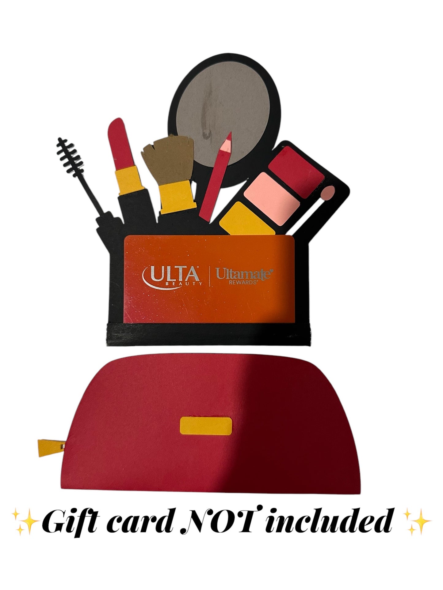 Makeup Bag Gift Card Holder