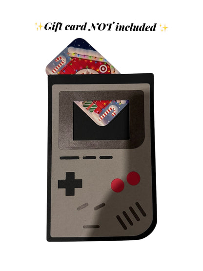 GameBoy Gift Card Holder