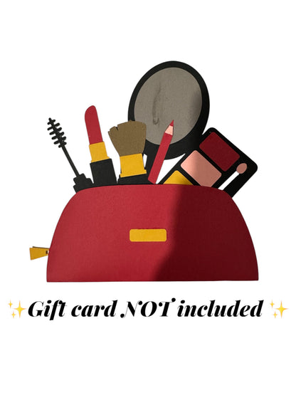 Makeup Bag Gift Card Holder