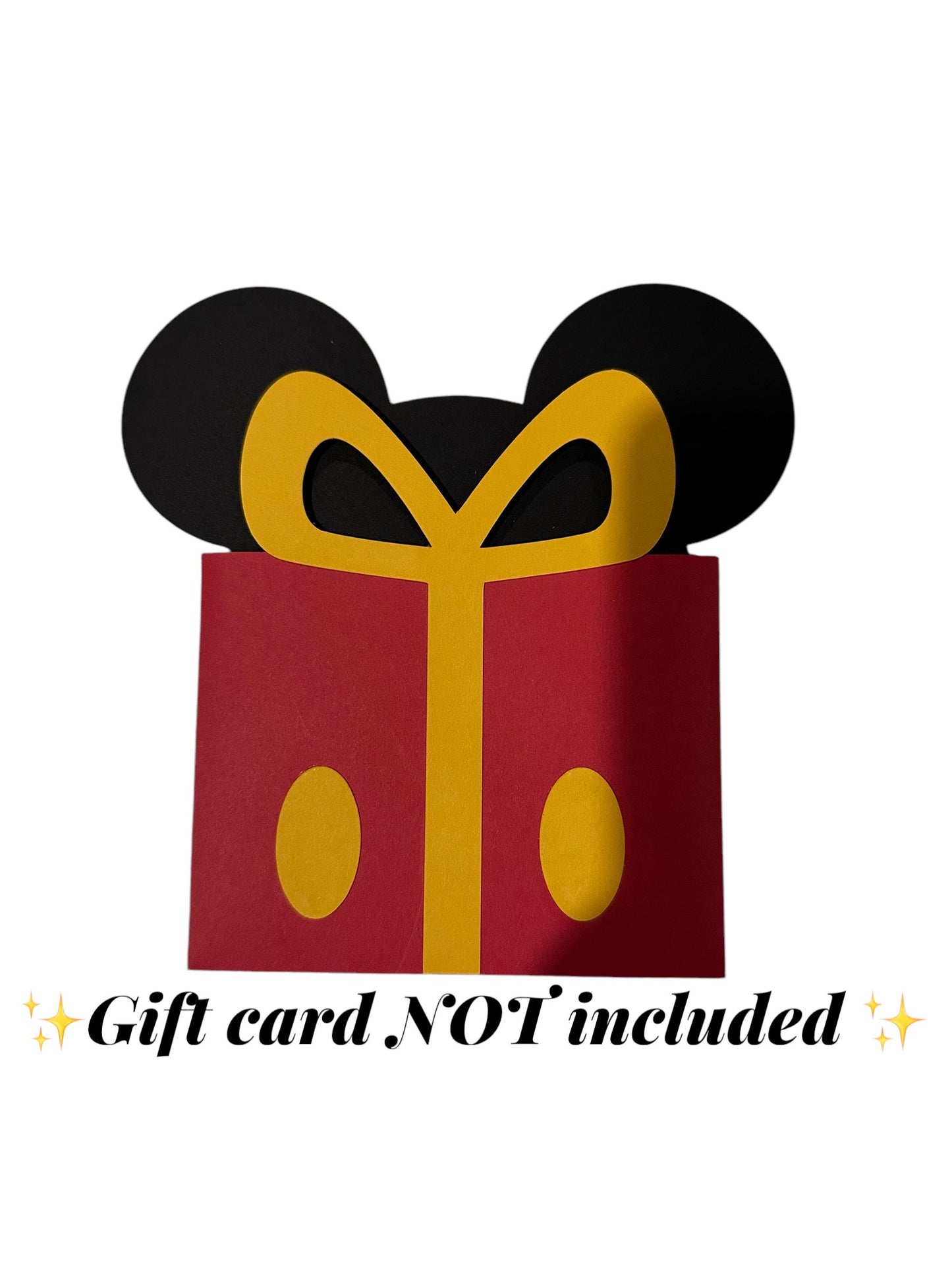 MickeyMouse Gift Card Holder