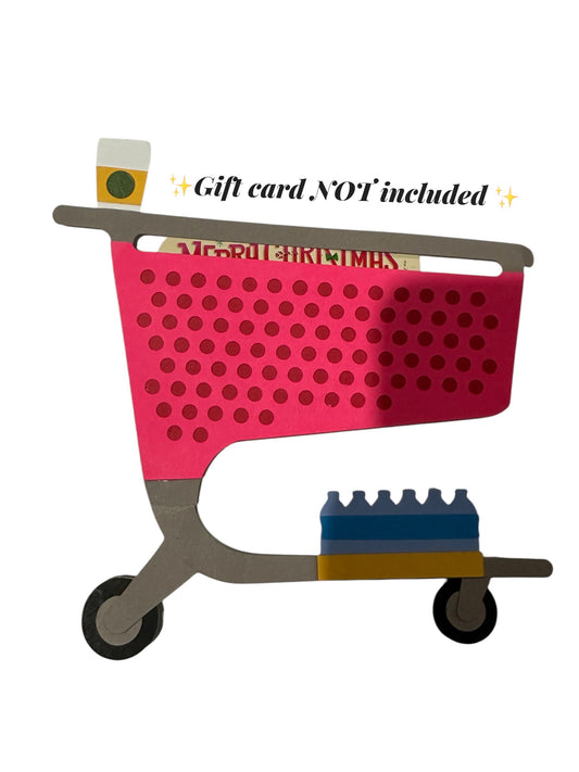 Target Cart Gift Card Holder