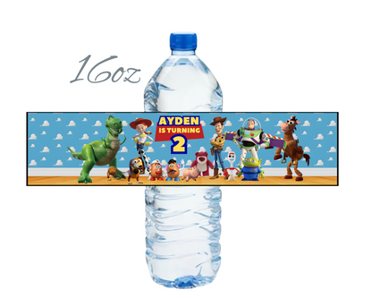 T.Story Theme Water Bottle Labels