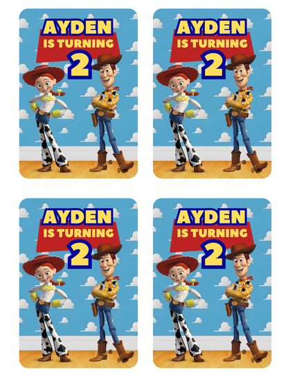 T.Story Theme CapriSun Labels